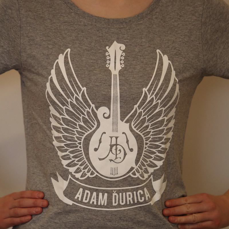 MANDOLINA LOGO / SKINNY / GREY